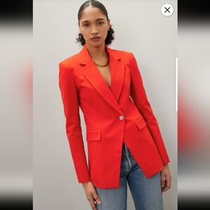 Derek Lam Red Blazer Size 0